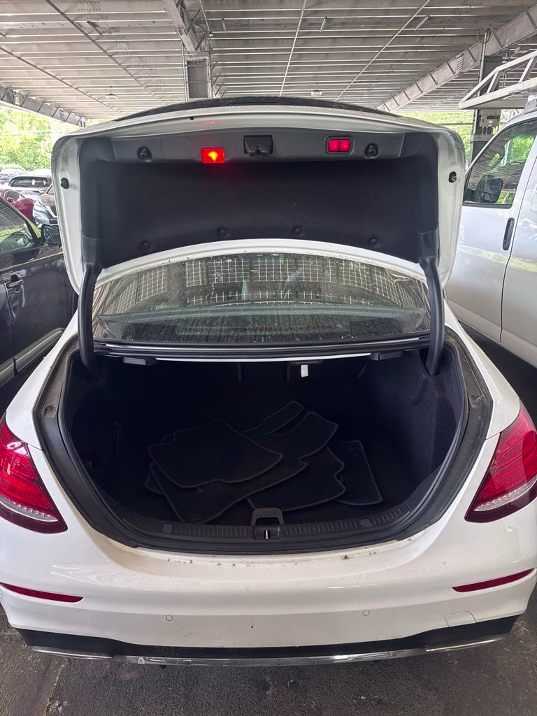 2019 White Mercedes-Benz E-Class E 300 AWD Sedan