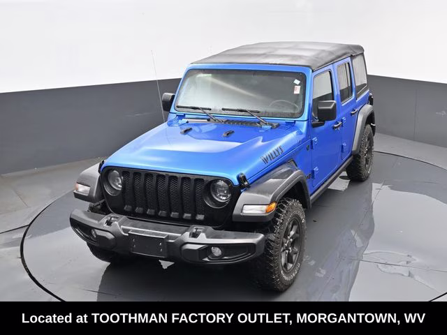 2023 Hydro Blue Pearl Coat Jeep Wrangler Sport 4X4 SUV