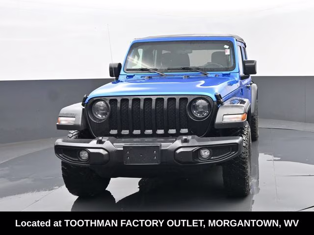 2023 Hydro Blue Pearl Coat Jeep Wrangler Sport 4X4 SUV