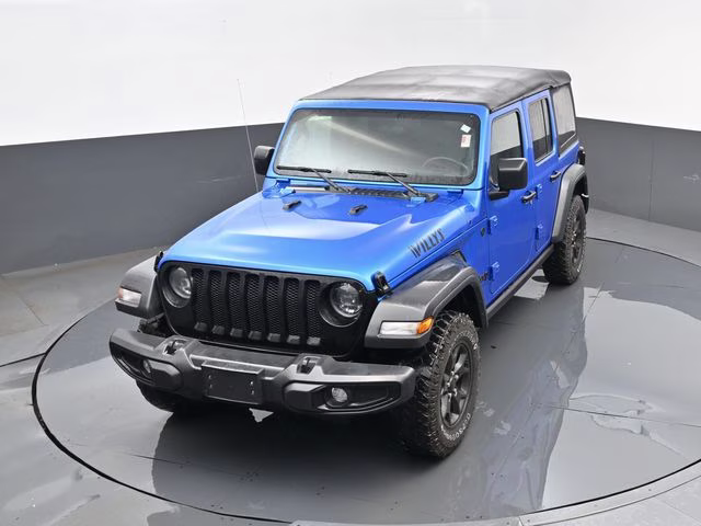 2023 Hydro Blue Pearl Coat Jeep Wrangler Willys 4X4 SUV