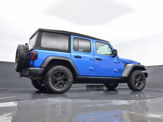 2023 Hydro Blue Pearl Coat Jeep Wrangler Willys 4X4 SUV