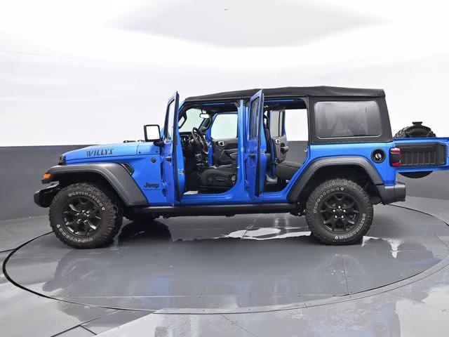 2023 Hydro Blue Pearl Coat Jeep Wrangler Willys 4X4 SUV