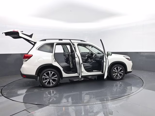 2019 Crystal White Pearl Subaru Forester Limited AWD SUV
