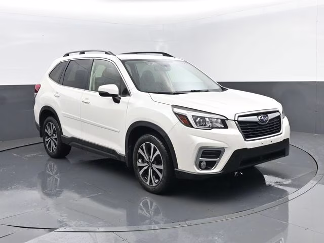 2019 Crystal White Pearl Subaru Forester Limited AWD SUV