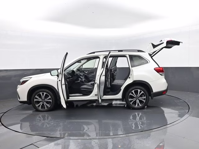2019 Crystal White Pearl Subaru Forester Limited AWD SUV