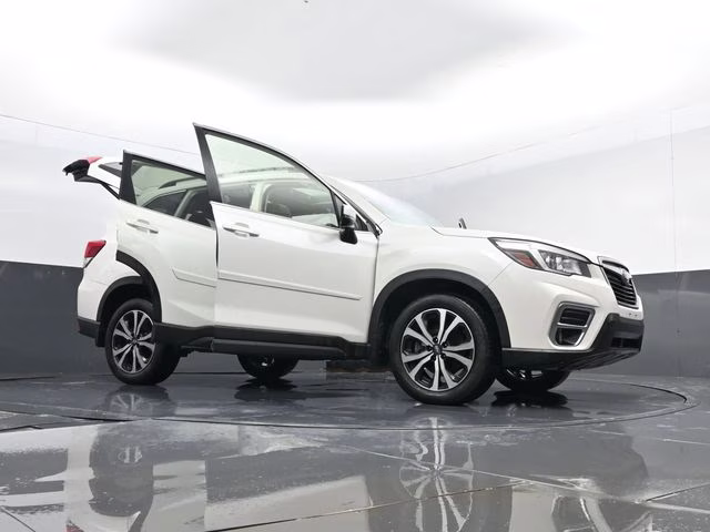2019 Crystal White Pearl Subaru Forester Limited AWD SUV