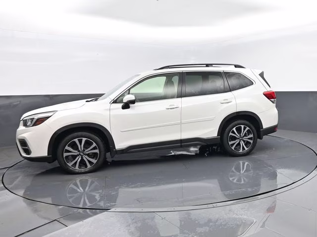 2019 Crystal White Pearl Subaru Forester Limited AWD SUV