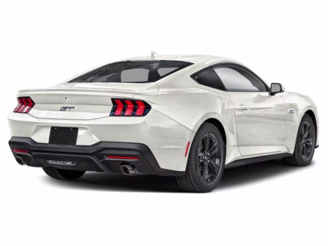 2025 Wimbledon White Ford Mustang GT Premium RWD Coupe