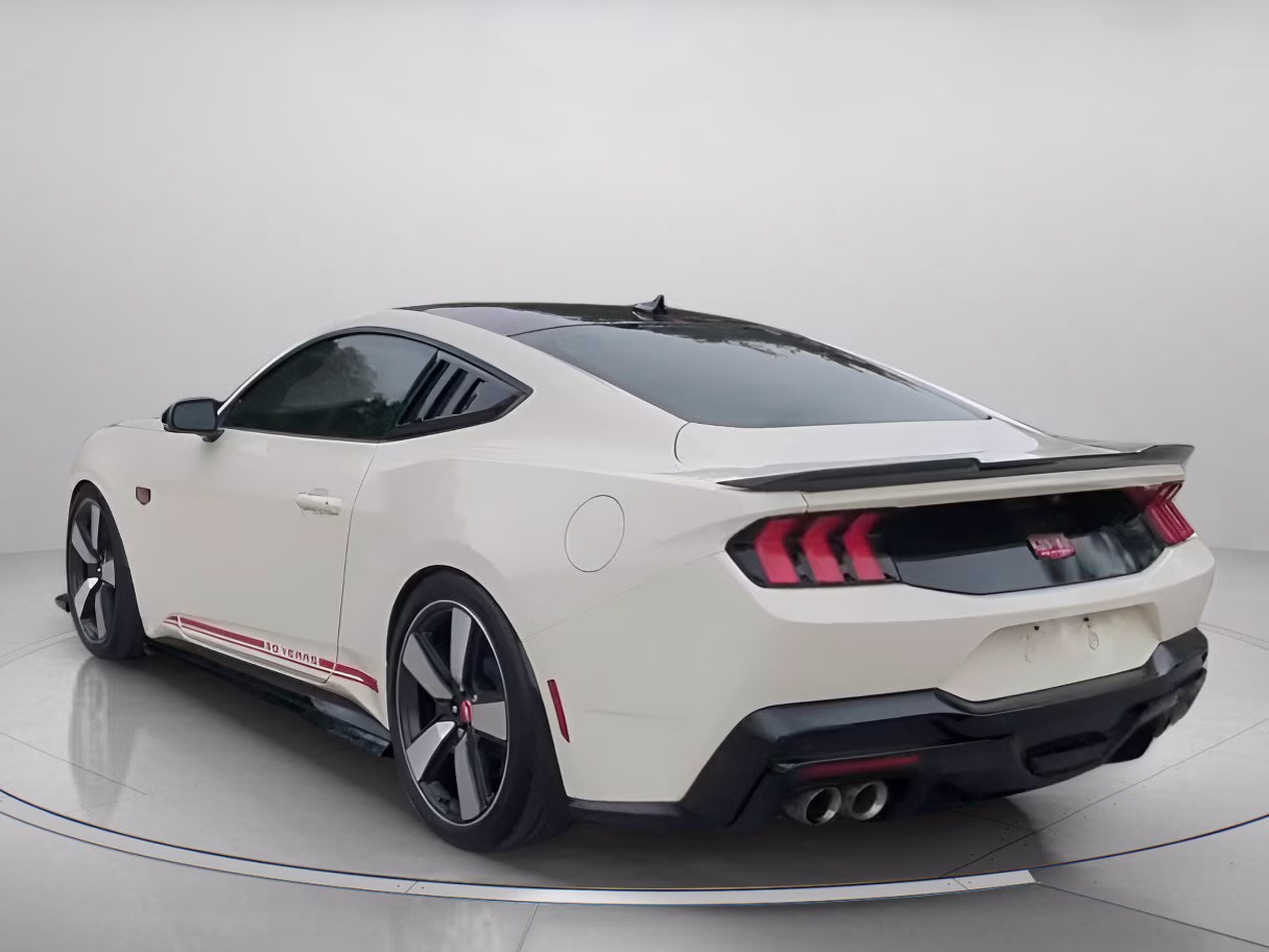 2025 Wimbledon White Ford Mustang GT Premium RWD Coupe