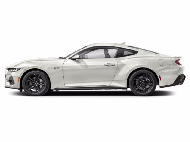 2025 Wimbledon White Ford Mustang GT Premium RWD Coupe