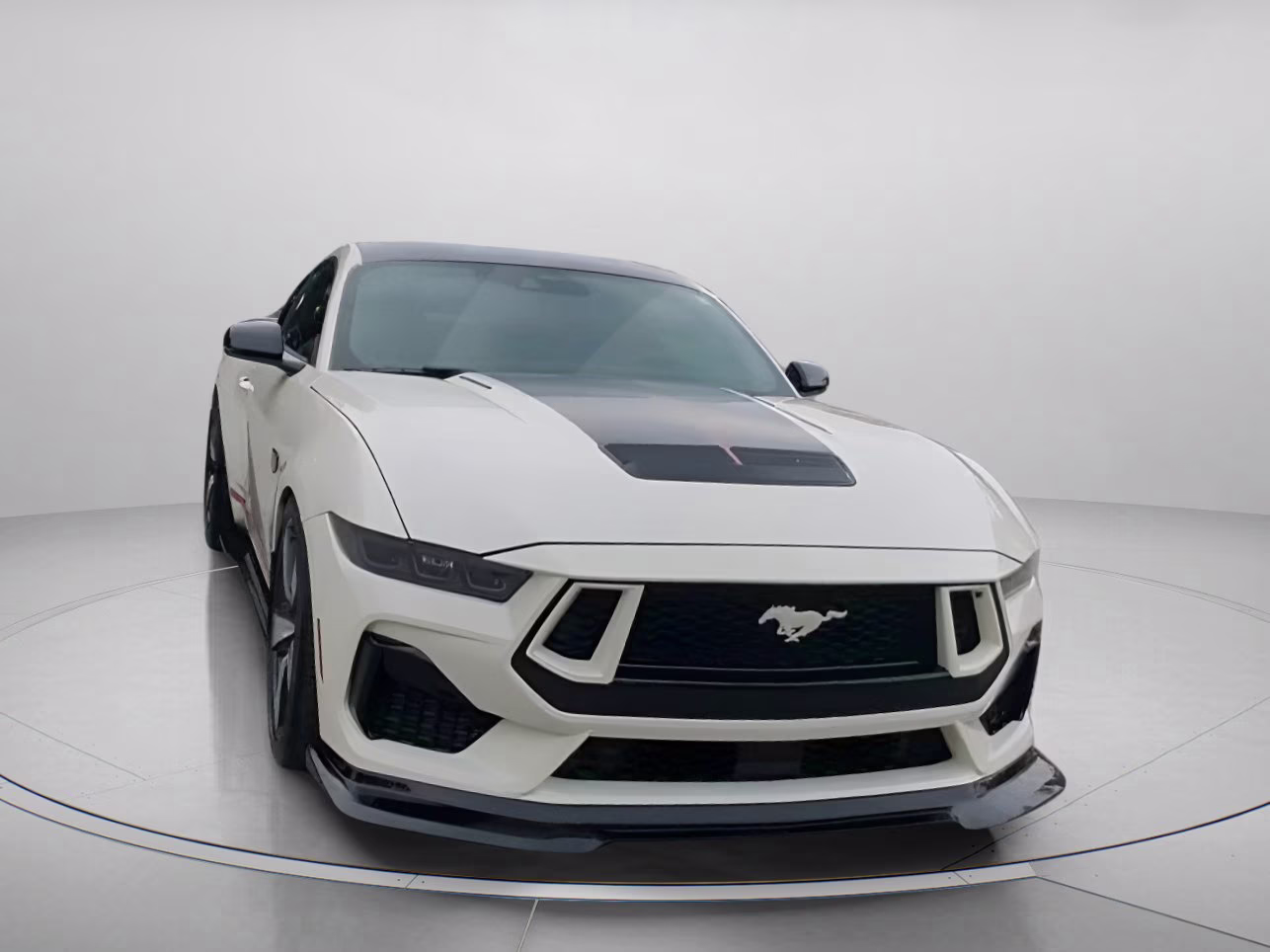 2025 Wimbledon White Ford Mustang GT Premium RWD Coupe