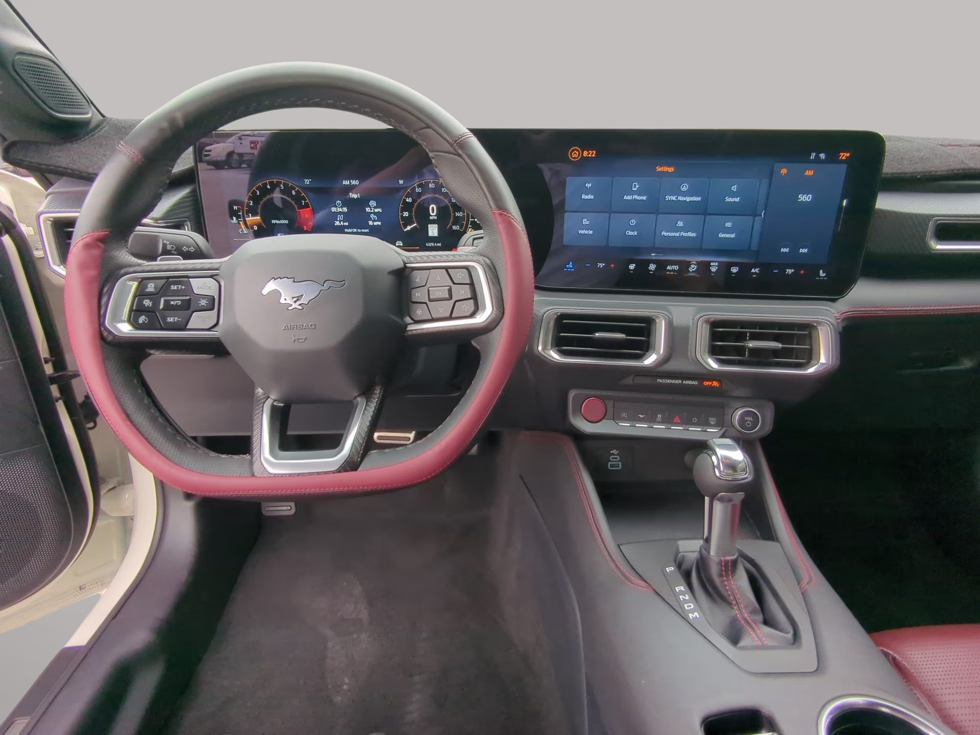 2025 Wimbledon White Ford Mustang GT Premium RWD Coupe