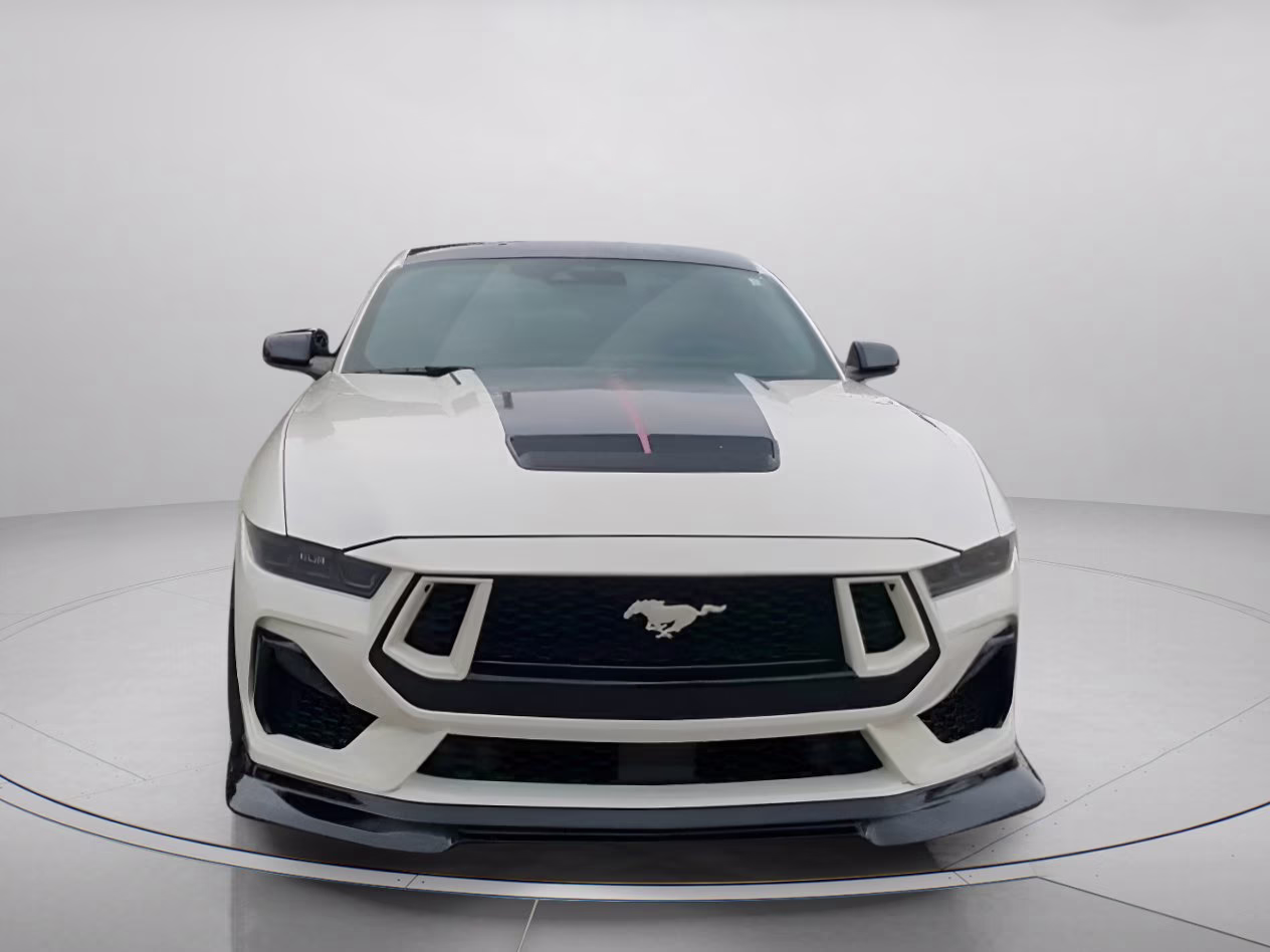 2025 Wimbledon White Ford Mustang GT Premium RWD Coupe