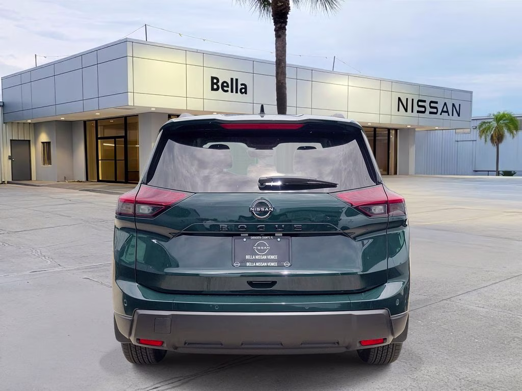 2026 Obsidian Green Nissan Rogue Dark Armor FWD SUV