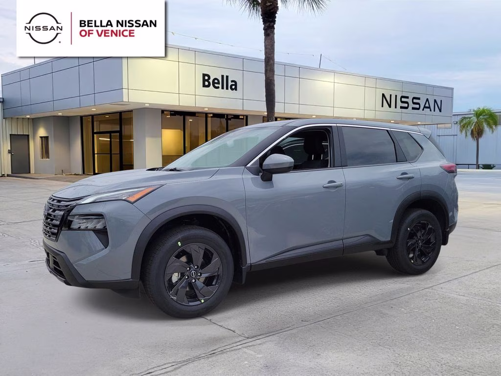2026 Boulder Gray Pearl Nissan Rogue SV AWD SUV