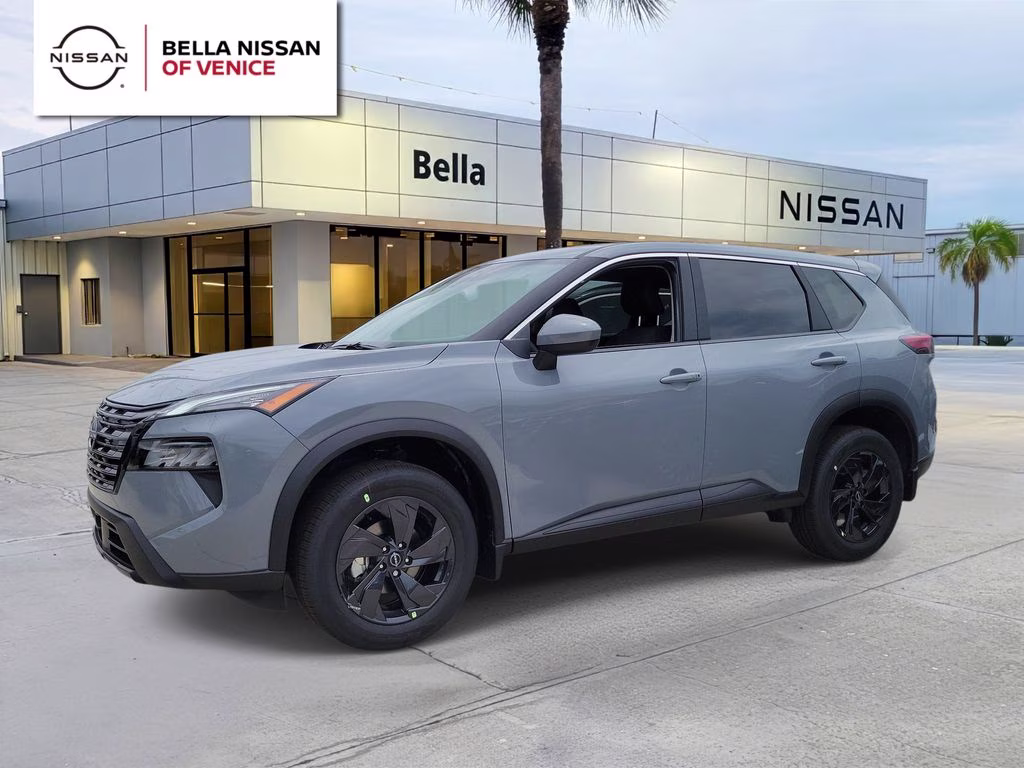2026 Boulder Gray Pearl Nissan Rogue SV AWD SUV