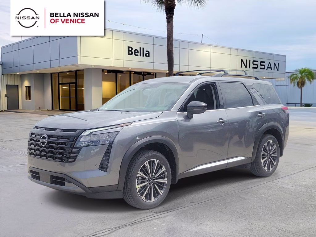2026 Gun Metallic Nissan Pathfinder Platinum 4X4 SUV