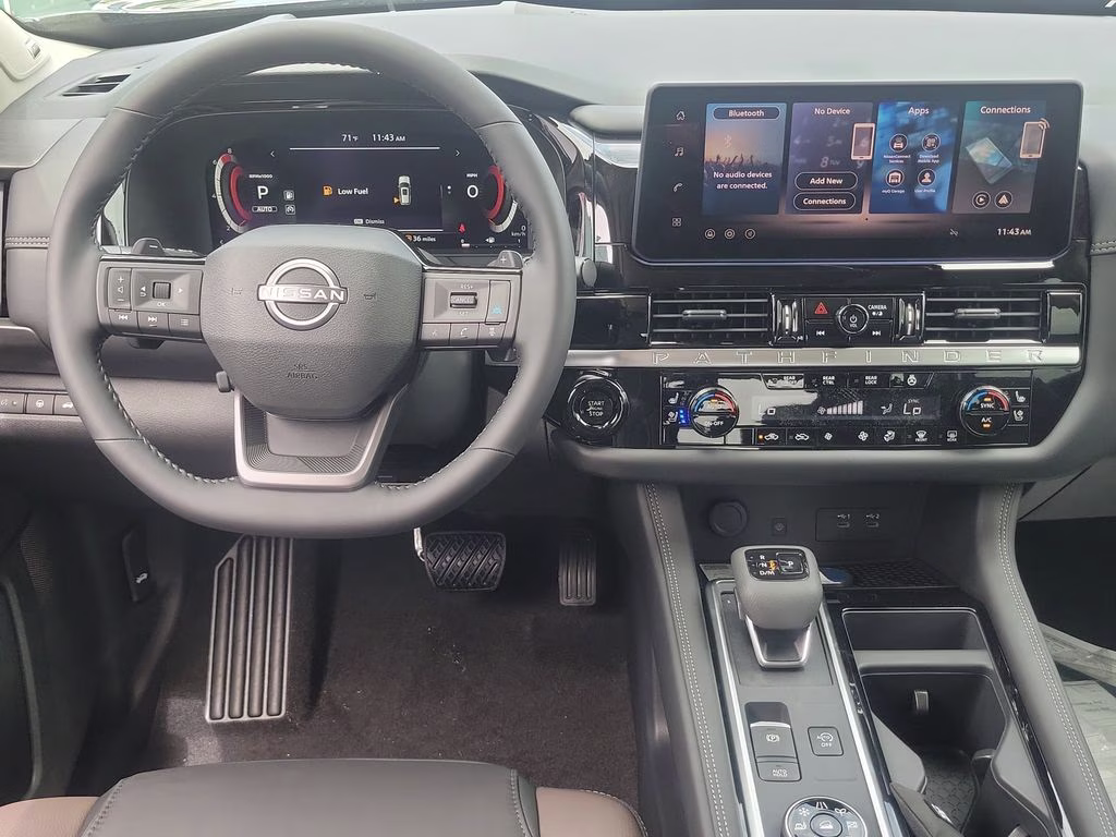 2026 Gun Metallic Nissan Pathfinder Platinum 4X4 SUV