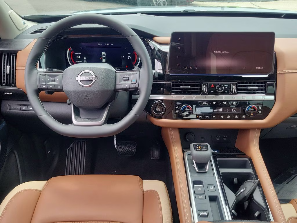 2026 Boulder Gray Pearl Nissan Pathfinder Platinum FWD SUV