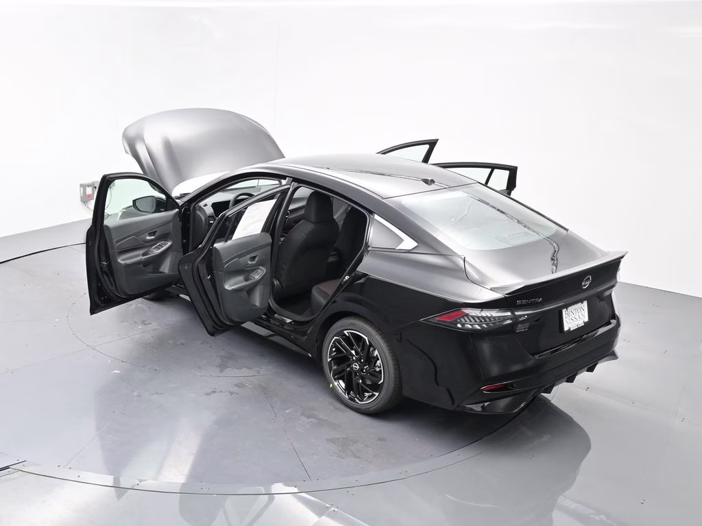 2026 Super Black Nissan Sentra SR FWD Sedan