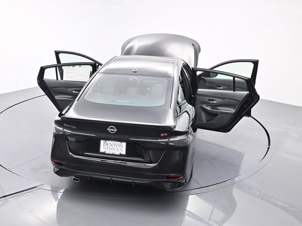 2026 Super Black Nissan Sentra SR FWD Sedan