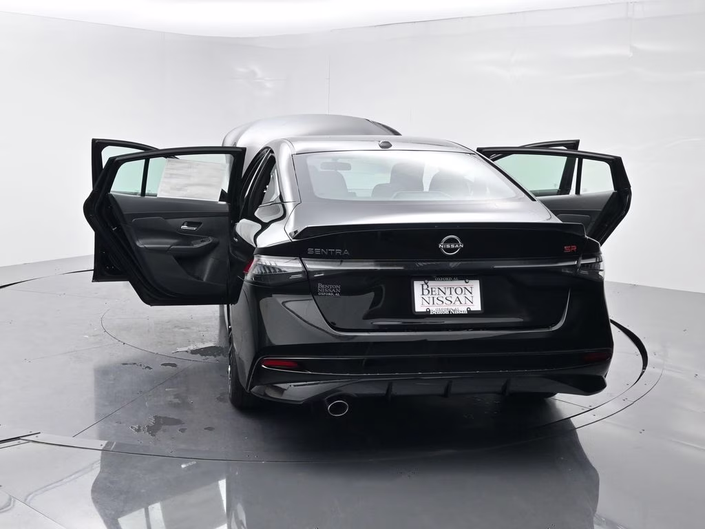 2026 Super Black Nissan Sentra SR FWD Sedan
