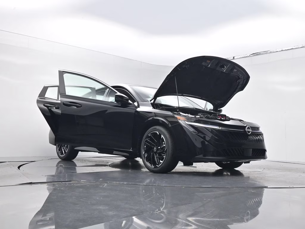 2026 Super Black Nissan Sentra SR FWD Sedan