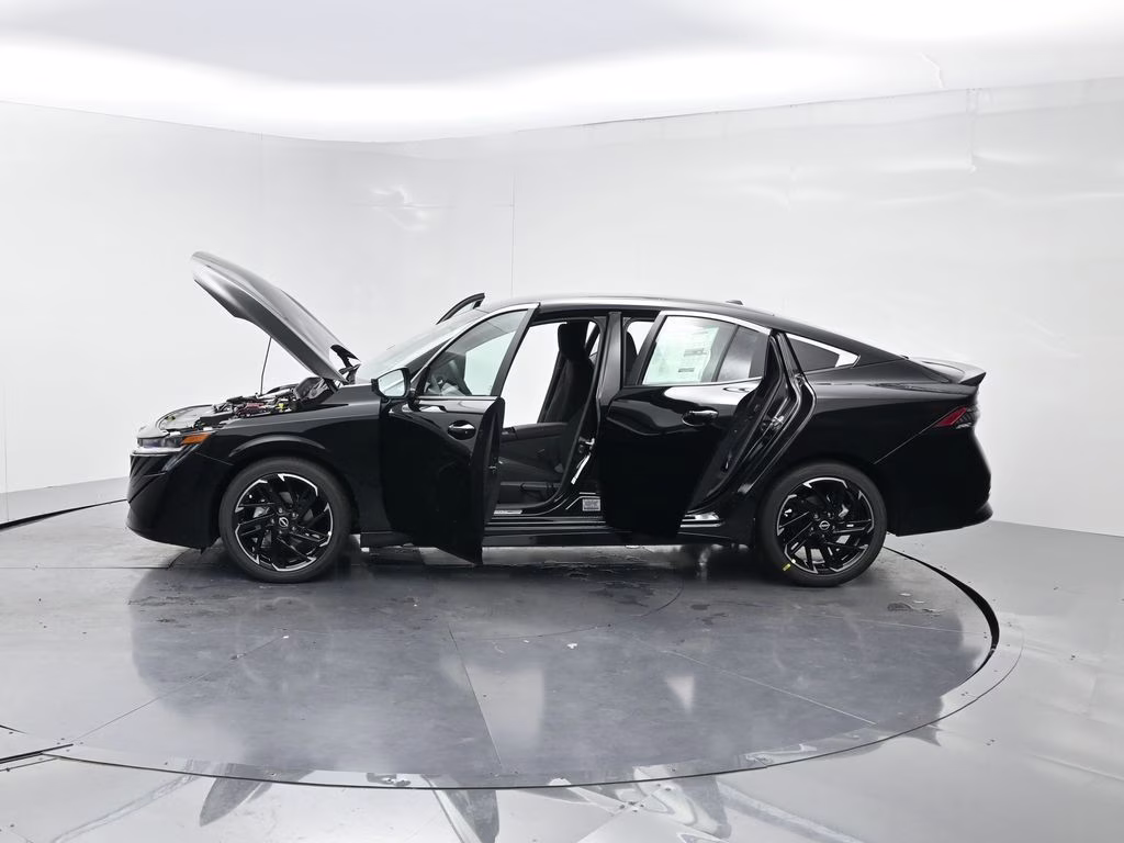 2026 Super Black Nissan Sentra SR FWD Sedan