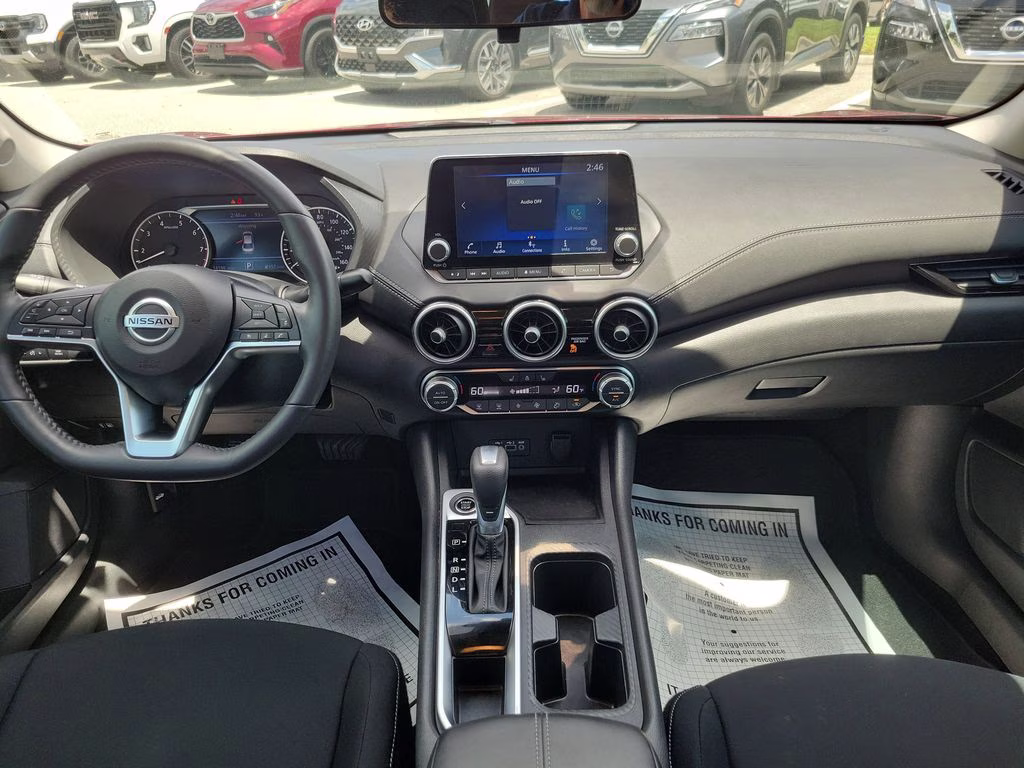 2023 Scarlet Ember Tintcoat Nissan Sentra SV FWD Sedan