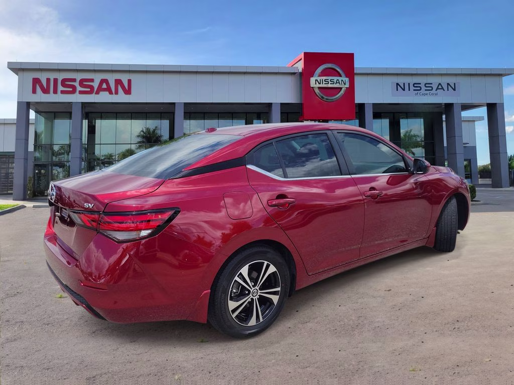 2023 Scarlet Ember Tintcoat Nissan Sentra SV FWD Sedan