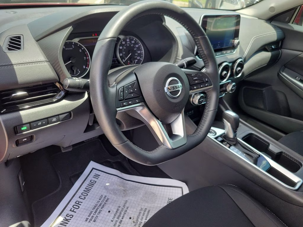 2023 Scarlet Ember Tintcoat Nissan Sentra SV FWD Sedan