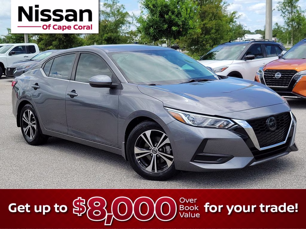 2023 Gun Metallic Nissan Sentra SV FWD Sedan