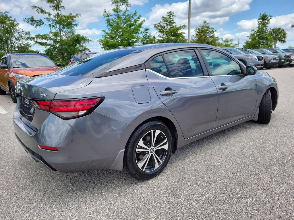 2023 Gun Metallic Nissan Sentra SV FWD Sedan