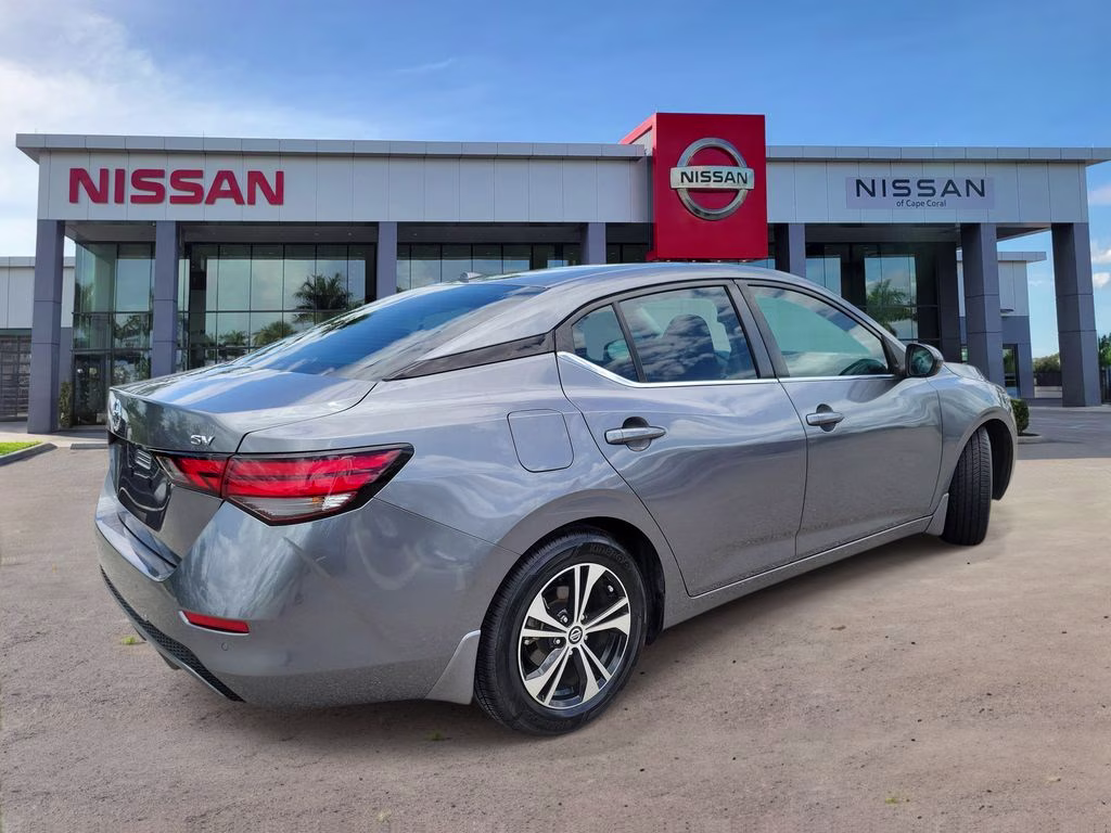 2023 Gun Metallic Nissan Sentra SV FWD Sedan