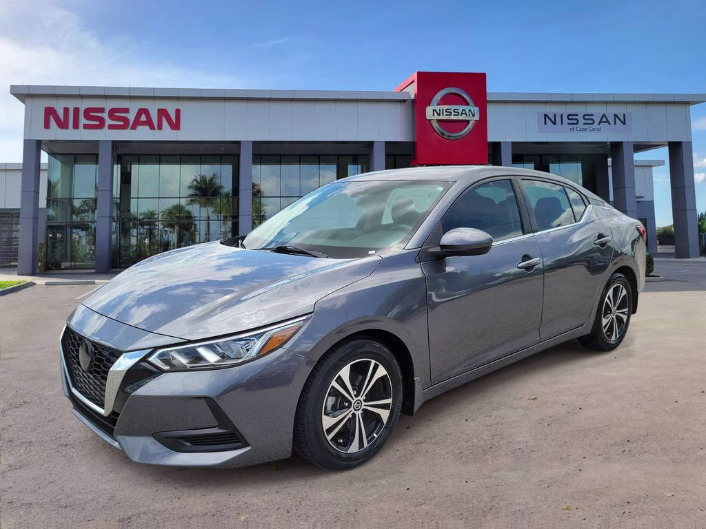 2023 Gun Metallic Nissan Sentra SV FWD Sedan