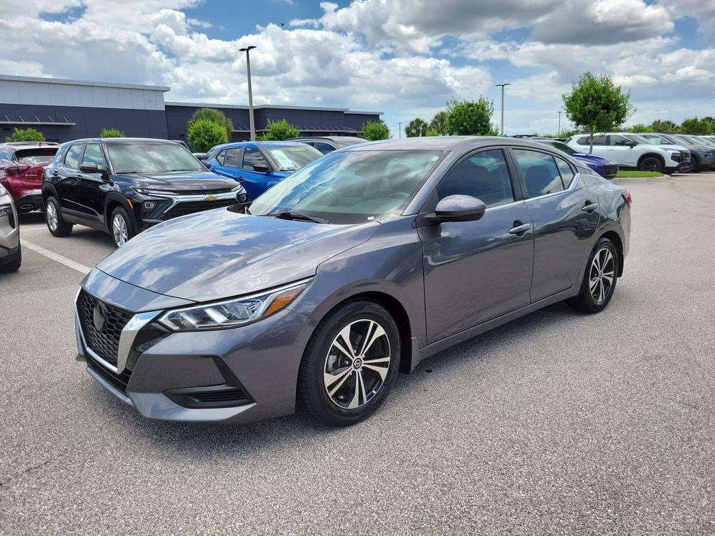 2023 Gun Metallic Nissan Sentra SV FWD Sedan