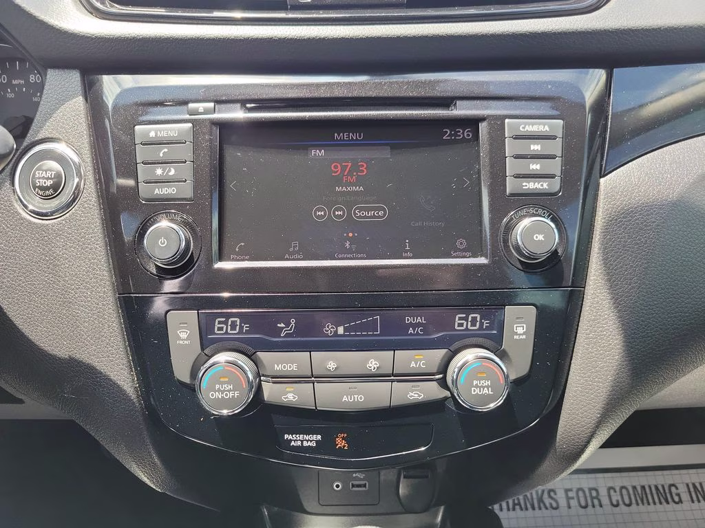 2021 Gun Metallic Nissan Rogue Sport SV FWD SUV