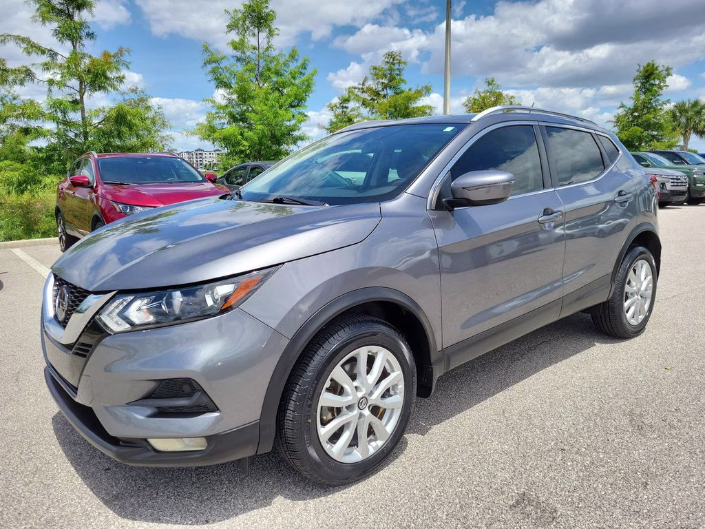 2021 Gun Metallic Nissan Rogue Sport SV FWD SUV