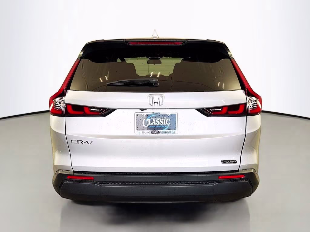 2026 Solar Silver Metallic Honda CR-V LX AWD SUV