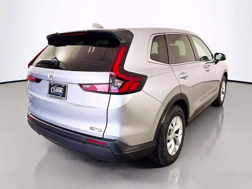 2026 Solar Silver Metallic Honda CR-V LX AWD SUV