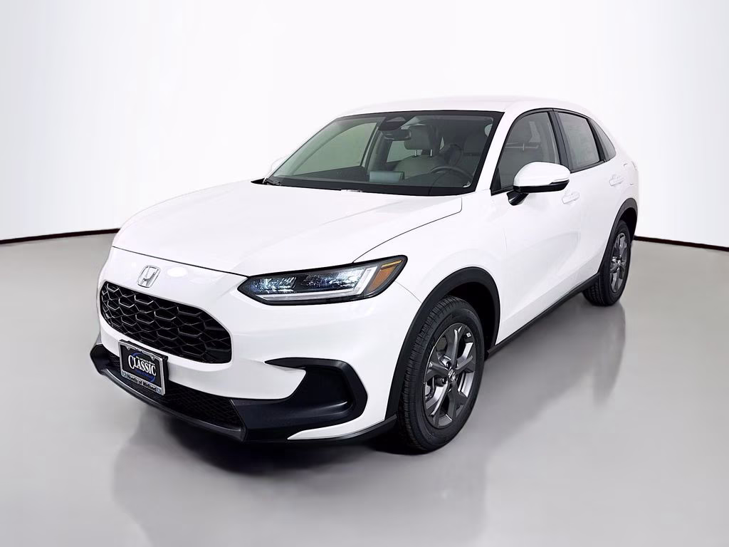 2027 Platinum White Pearl Honda HR-V LX AWD SUV