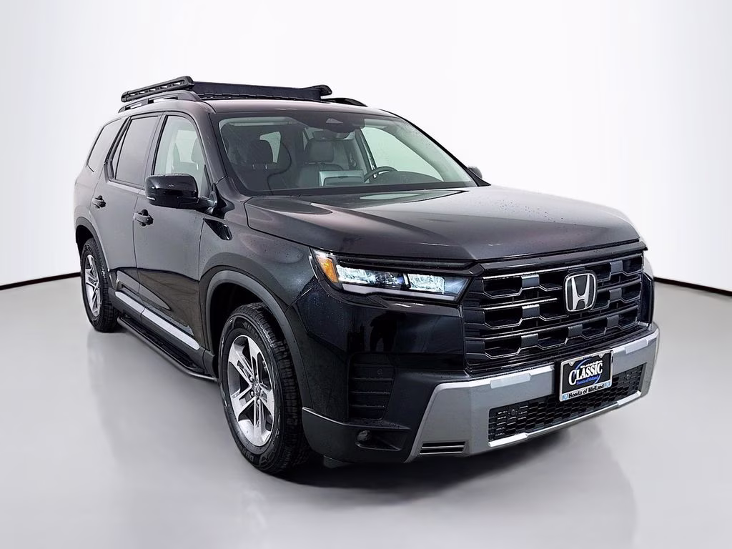 2026 Crystal Black Pearl Honda Pilot EX-L FWD SUV