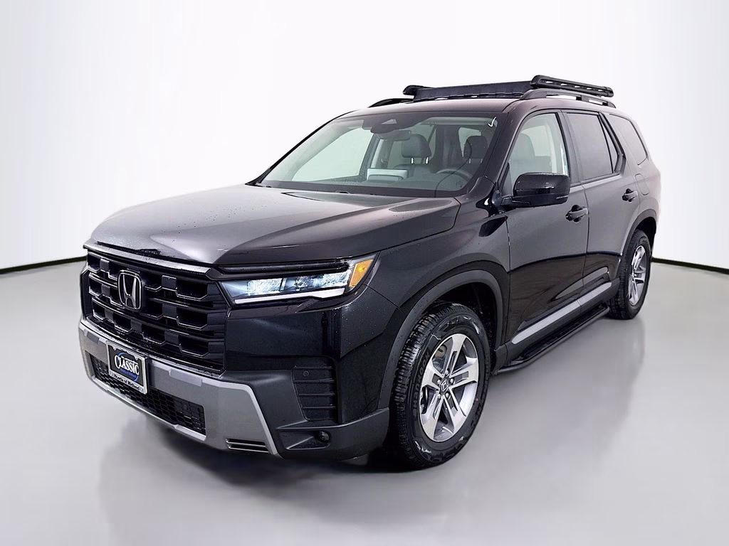 2026 Crystal Black Pearl Honda Pilot EX-L FWD SUV