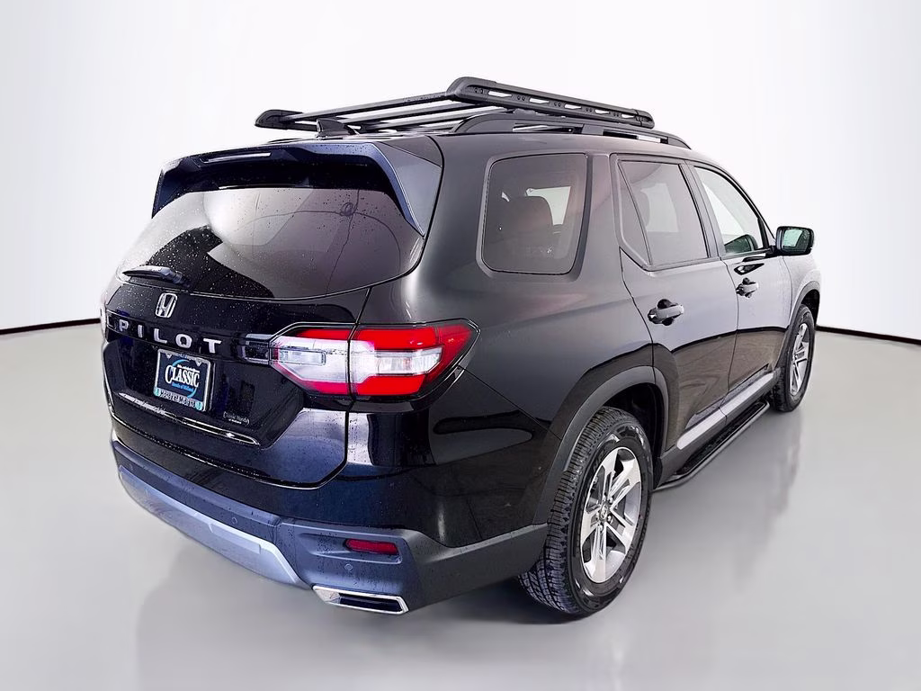 2026 Crystal Black Pearl Honda Pilot EX-L FWD SUV