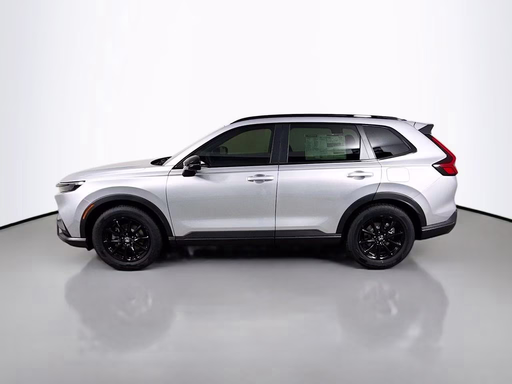 2026 Solar Silver Metallic Honda CR-V Hybrid Sport-L FWD SUV