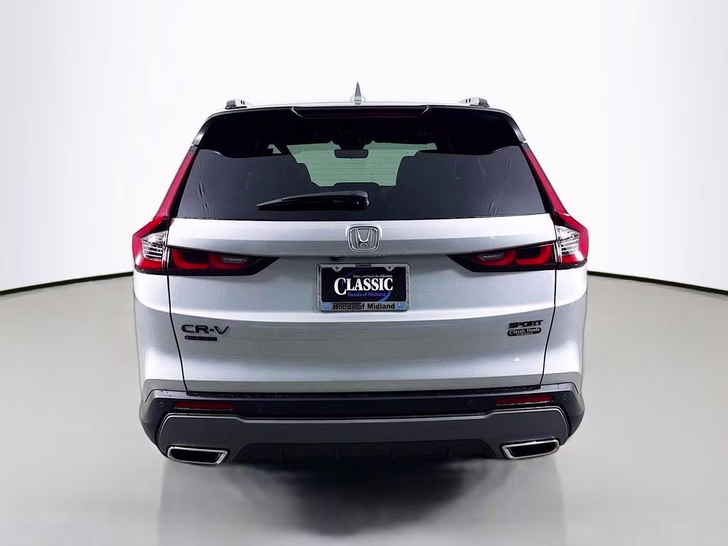 2026 Solar Silver Metallic Honda CR-V Hybrid Sport-L FWD SUV