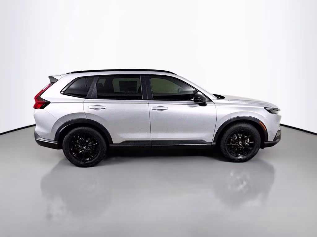 2026 Solar Silver Metallic Honda CR-V Hybrid Sport-L FWD SUV