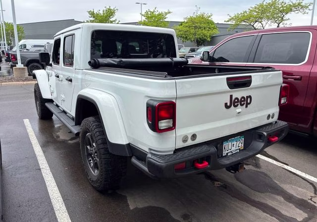 2023 Bright White Clearcoat Jeep Gladiator Rubicon 4X4 Truck