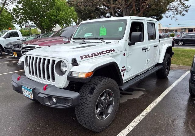 2023 Bright White Clearcoat Jeep Gladiator Rubicon 4X4 Truck