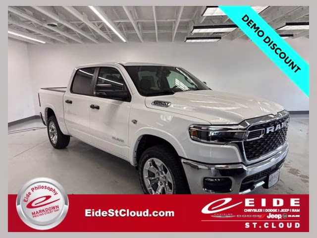2026 Bright White Clearcoat Ram 1500 Big Horn 4X4 Truck